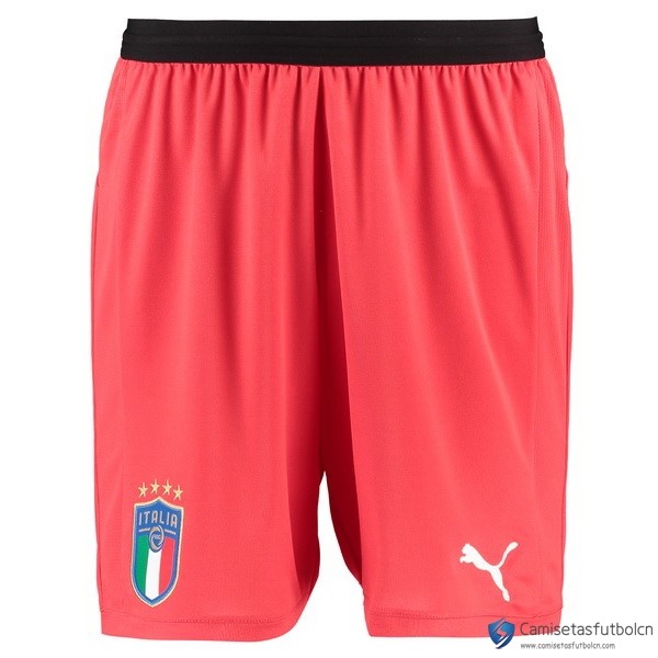 Pantalones Italia Portero 2018 Rosa